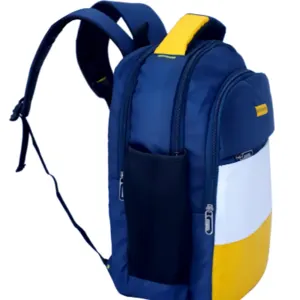 Krishiv Sparkle Medium 25 L Laptop Backpack 25 L Laptop School Collage Student Backpack 18 inch Casual Bag Blue White Yellow color for men women boy girl (Black) 25 L Backpack by Krishiv Bag Manufacturer