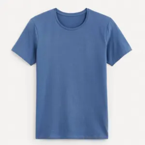 Men's T-Shirt Short Sleeve Solid Color Wholesale OEM 100% Cotton Casual 180GSM Customized Design - Image 2