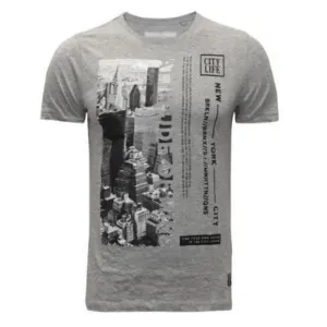 Men's T-Shirt Short Sleeve Printed Fashionable Wholesale OEM 100% Cotton Casual 180GSM Customized Design - Image 3