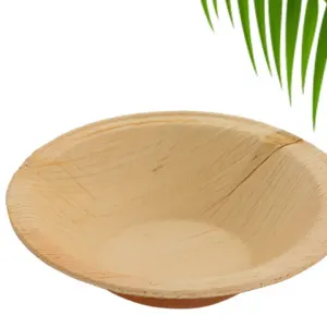 Areca Leaf Plates 4Inch Dinner Bowl by Globwing International