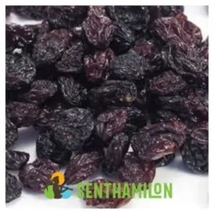 Raisins - Round -  Long - Black
