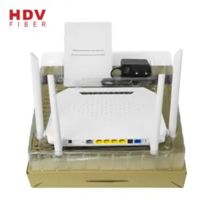 Dual Band 2.4G&5G FTTH 4GE+4WIFI+1POTS+1USB 5dBi 4 Antennas AC XPON GPON ONU For ZTE - Image 2