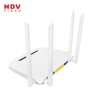 Dual Band 2.4G&5G FTTH 4GE+4WIFI+1POTS+1USB 5dBi 4 Antennas AC XPON GPON ONU For ZTE - Image 5