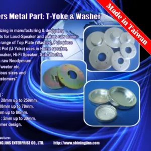 T-Yokes and Bottom plates for Speaker Drivers made in Taiwan - Image 3