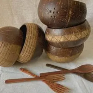 NATURAL COCONUT SHELL BOWL ECO-FRIENDLY PRODUCTS FROM VIETNAM HIGH QUALITY - Image 4