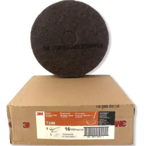 BUFFING PAD COKLAT 16" by CV.FREN MEGA CLEANTEX