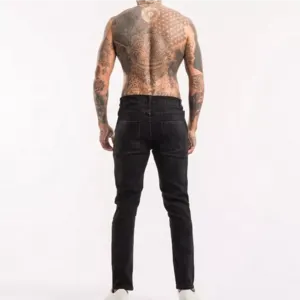 Fitness Wear 2022 Customized Logo High Quality Light Weight Cheap Price New Arrival Men Denim Pant On Sale Now - Image 3