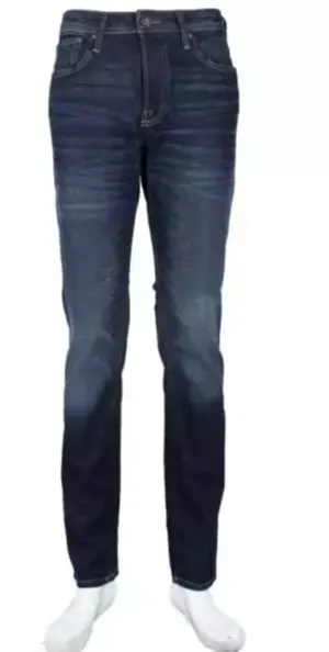 Fashion Slim Fit Stretch Denim Dark Casual 2022 Latest Elastic Fabric Slim Men Jean Pants With Zip by Sakaria Knitting Industries