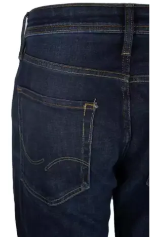 Fashion Slim Fit Stretch Denim Dark Casual 2022 Latest Elastic Fabric Slim Men Jean Pants With Zip - Image 5