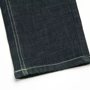 Fashion Spring Autumn Denim Stretchable Slim Straight Black Blue Ankle-Length Men Jeans Pants - Image 4