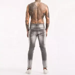 Wholesale Custom Made Your Own Logo Printing Men Light Weight Cheap Price Denim Pant With Front Pockets - Image 4