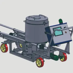 Automatic Mold Flux Feeding Machine by Wuhan CenterRise M&C Engineering CO., Ltd.
