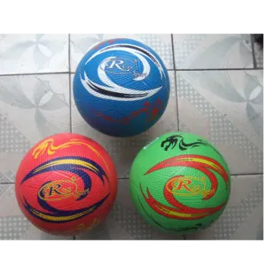 8.5"Rubber Balls, Rubber Basketball by Qufu Kato Co.LTD.
