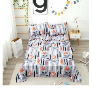 Printed Sheets Set by Elegant Fabrics