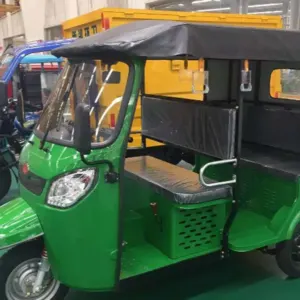 Tuk Tuk Taxi India 3 Wheel Adult Passenger E Tricycle by MOTORCYCLE & SCOOTER SERVICE LTD