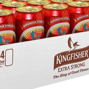 Kingfisher Premium Lager Beer 12 x 500 ml For Export