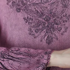 BOHO EMBROIDERED TUNIC TOP - Image 4