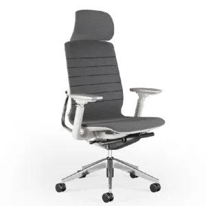 Ergonomic High Back Grey Office Chair SK - Image 3