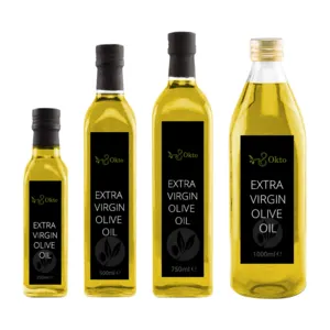 Extra Virgin Olive Oil 0,25L, 0.5L,1L,2L,5L,10L,17L and Bulk by OKTO SA
