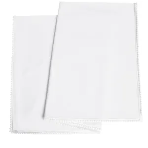 Blanket POMPOM White by Mabber Textile, LLC