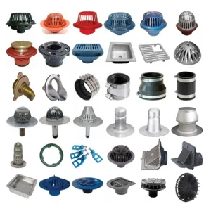 Spun Aluminum New Construction Roof Drain - Image 4
