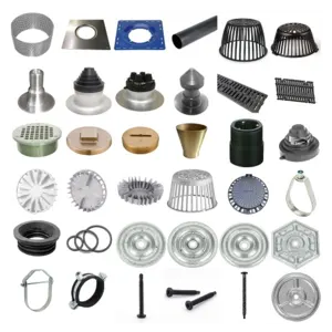 Roofing Fasteners Round Barbed Stress Plate and Hex Stress Plate - Image 3