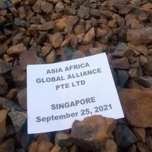 Iron Ore Fe 62%-64% & Rejection 62% by Asia Africa Global Alliance Pte Ltd