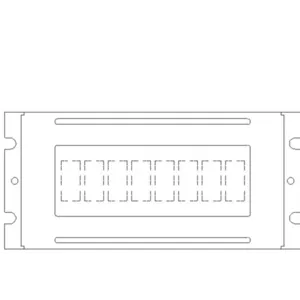 Monochrome LCM Character Type PLC0801CW by Palm Technology Co., Ltd.