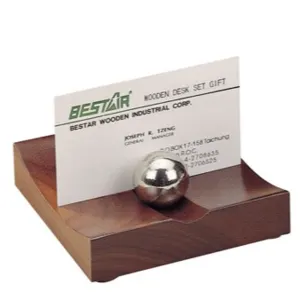 Business Card Holder with Bearings by Bestar Wooden Industrial Corp.