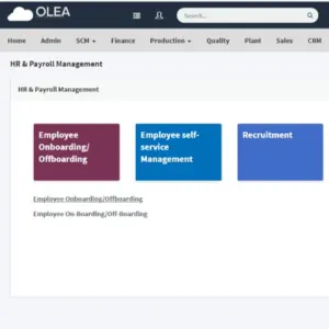 OLEA ERP/CRM CLOUD BUSINESS SUITE PRODUCTS by SCM Architect and CTO