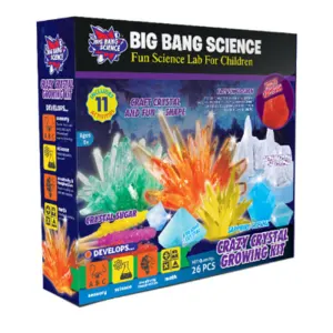 Crazy Crystal Growing Kit|CRYSTAL SCIENCE Toys - Alpha science toys by XinXiang Alpha Manufacturing Ltd