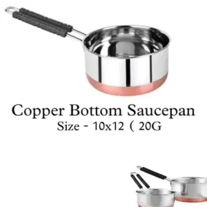 Copper bottom sauce pan by Rozy enterprises