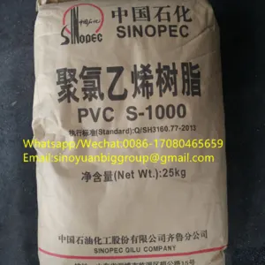 SINOPEC Brand White PVC Powder/Polyvinyl Chloride/PVC Resin Sg5 , S-1000 Price Supplier - Image 4