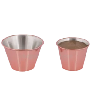 COPPER COATING SAUCE CUP by Rozy enterprises
