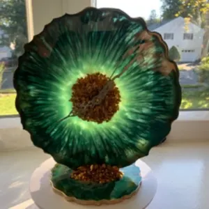 Resin clock - Image 2