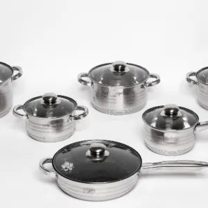 Casserole cookware set 12pcs PL-1205 series by BSM Hungary Kft.