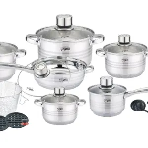 Casserole cookware set 18pcs PL-18020/21 - Image 2