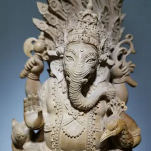 GaneshJi Idol Sandalwood - Image 3