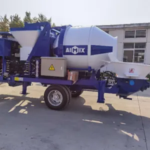 Concrete Mixer with Pump by Aimix Machinery Group