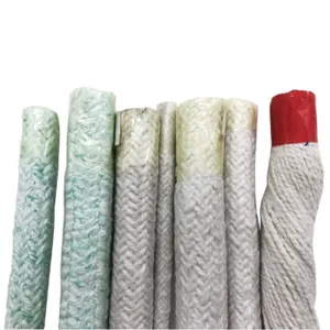 1000C High Temperature Braided Ceramic Rope For Heat Sealing by EAS FIBERGLASS CO.,LTD