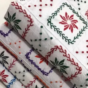 Dress Materials Hand Bandhej Type by Dwarkadhish Trading Co