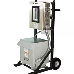 CEP Portable 2-Wheel Power Distribution Cart for Generators by Aztoolspro.com