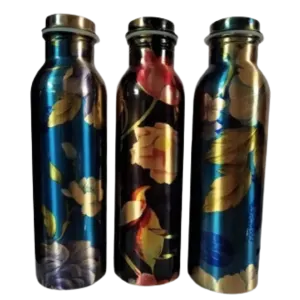 MEERA COPPER PRINT BOTTLE - Image 2