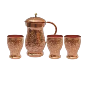 4 PCS COPPER LEMON SET by Rozy enterprises