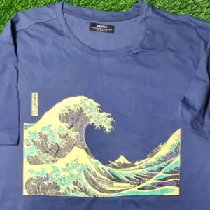 Mans printed half sleeve low price tshirt - Image 4