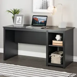 Office Desk with 2 Shelves by ATBiz Sourcing Inc.