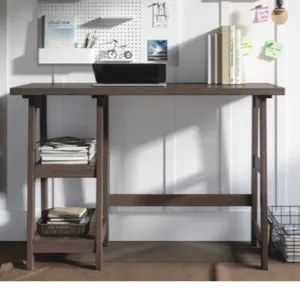 Writing desk with 2 Shelves by ATBiz Sourcing Inc.