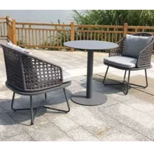 Aluminum Frame Rope Weave Patio Set by ATBiz Sourcing Inc.