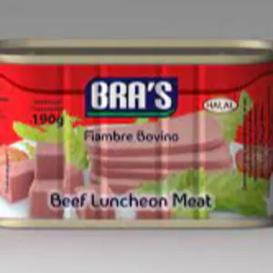 Beef Luncheon Meats 24/190g by PKS BRASIL