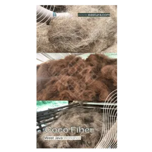 Indonesian Coco Fiber / Coir Fiber By EASTURA by EASTURA Indonesia (PT. Triniti Sinergi Pacific)